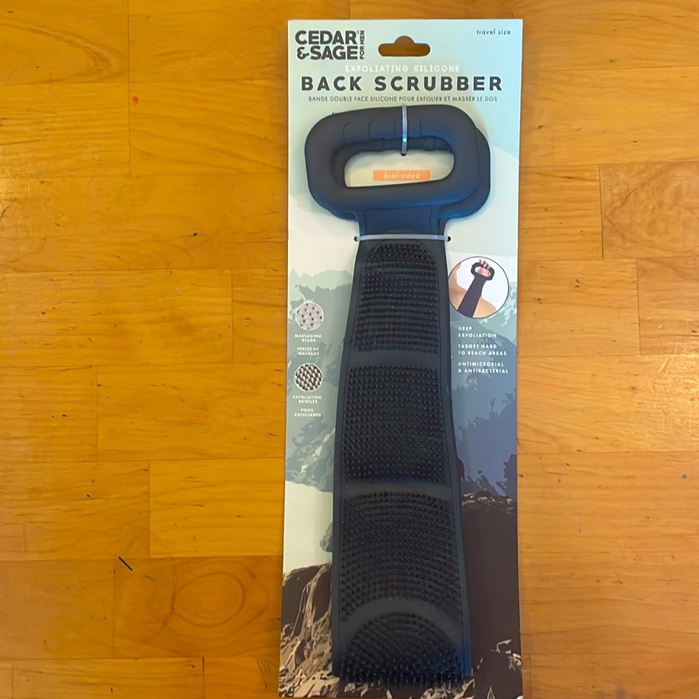 Cedar & Sage Back Scrubber